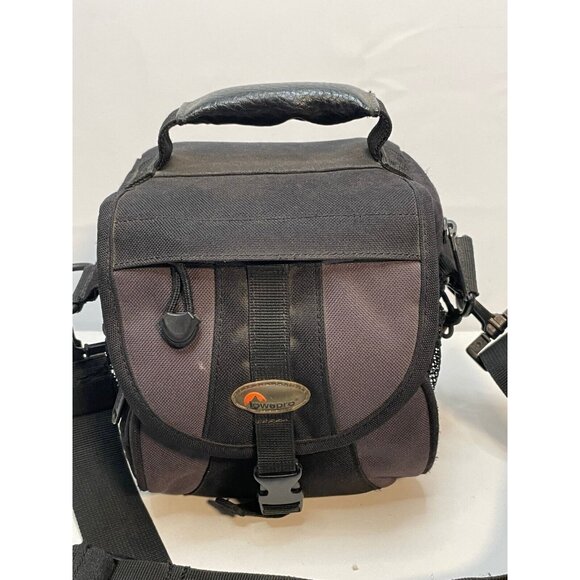 Lowepro Ex 120 Camera SLR shoulder bag pockets 7" x 7" x 5" black - Picture 2 of 16